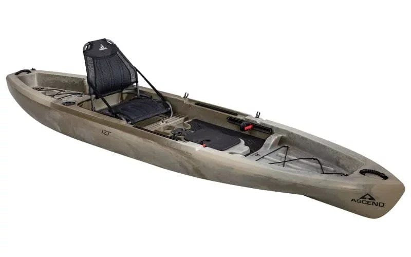 Ascend 12T Sit-On-Top Kayak - Stable and Spacious Fishing and Recreation Kayak thumbnail 3