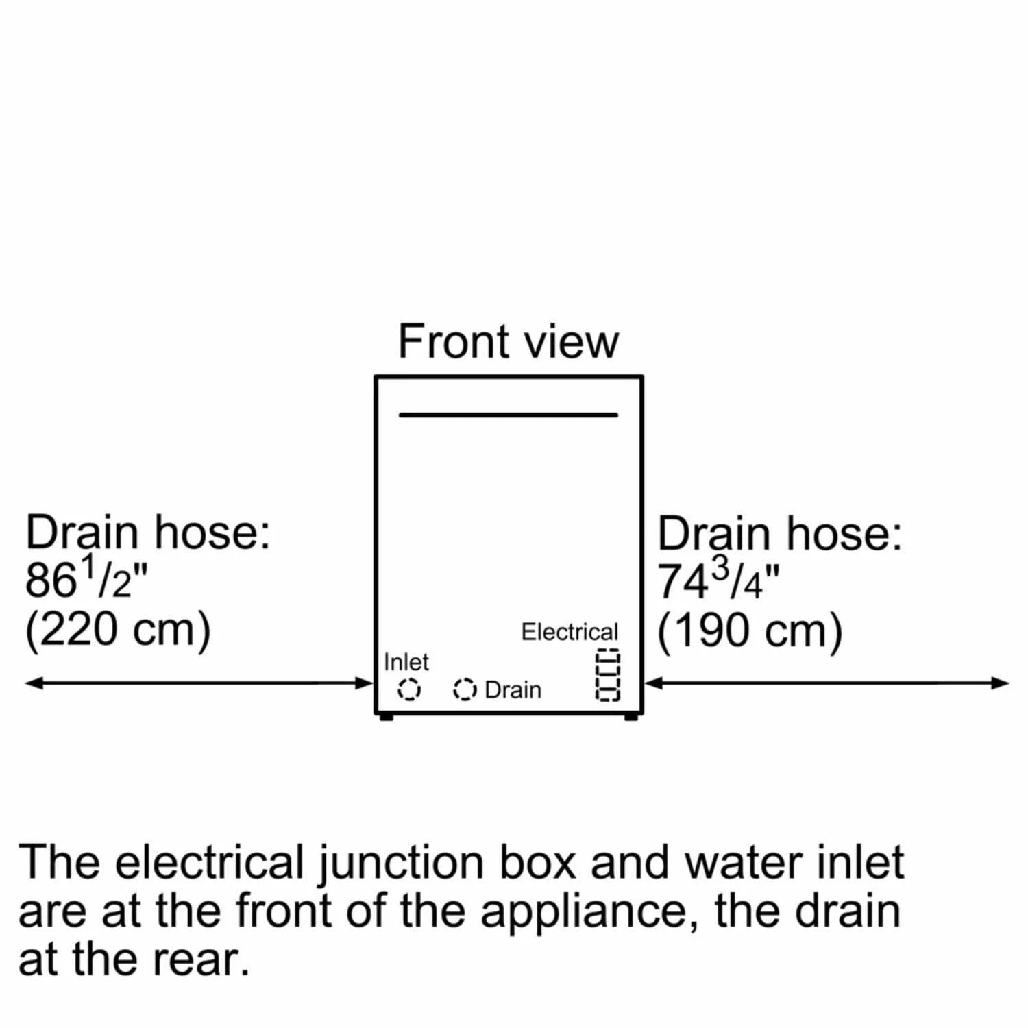 Bosch Ascenta 24 in. Built-In Dishwasher, White (SHE3AR72UC) thumbnail 8