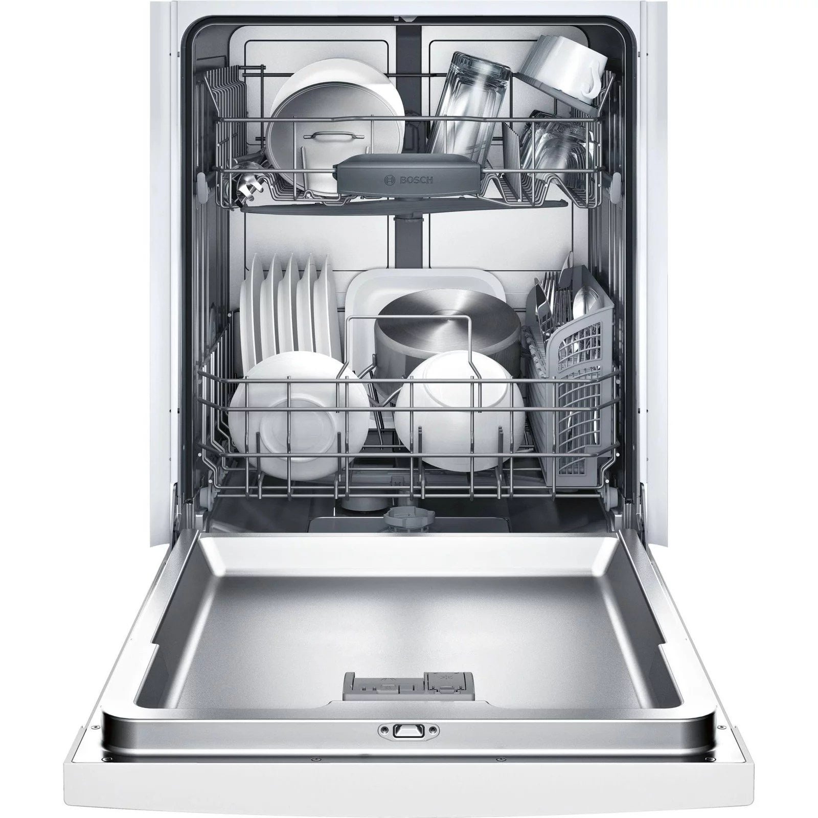 Bosch Ascenta 24 in. Built-In Dishwasher, White (SHE3AR72UC) thumbnail 9