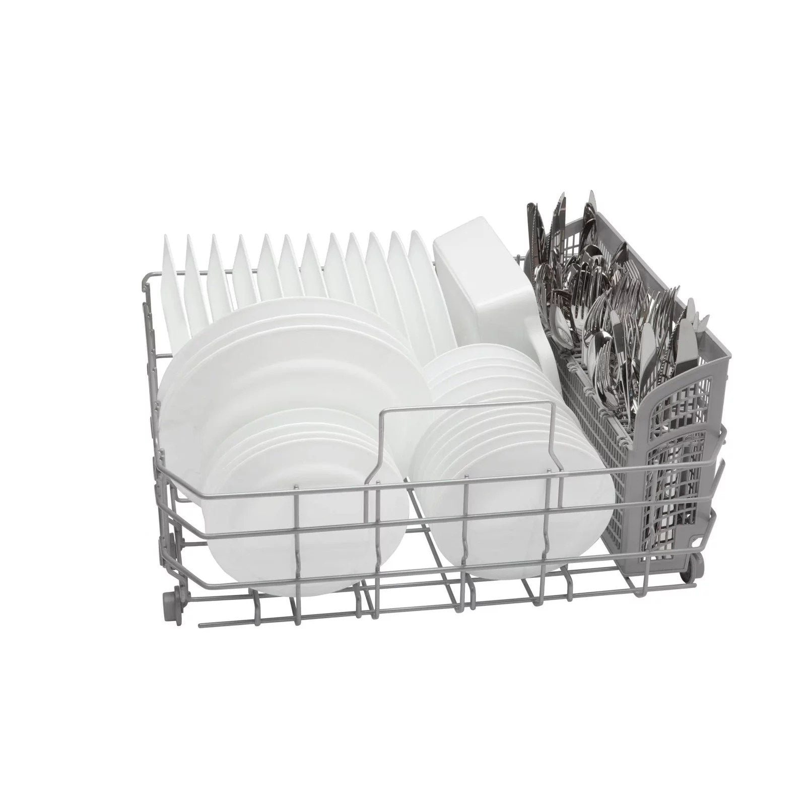 Bosch Ascenta 24 in. Built-In Dishwasher, White (SHE3AR72UC) thumbnail 3