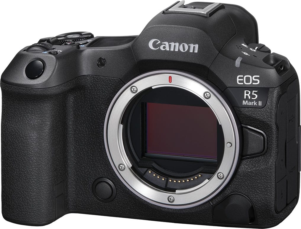 Canon EOS R5 Mark II 8K Mirrorless Camera with RF24-105mm F4 L IS USM Lens, Black thumbnail 3