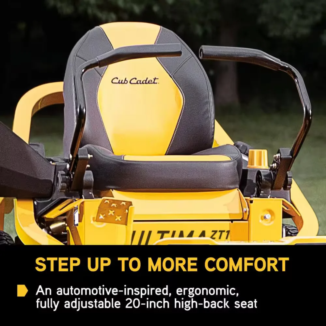 Cub Cadet Ultima Series ZT1 42-Inch Zero-Turn Riding Lawn Mower thumbnail 4