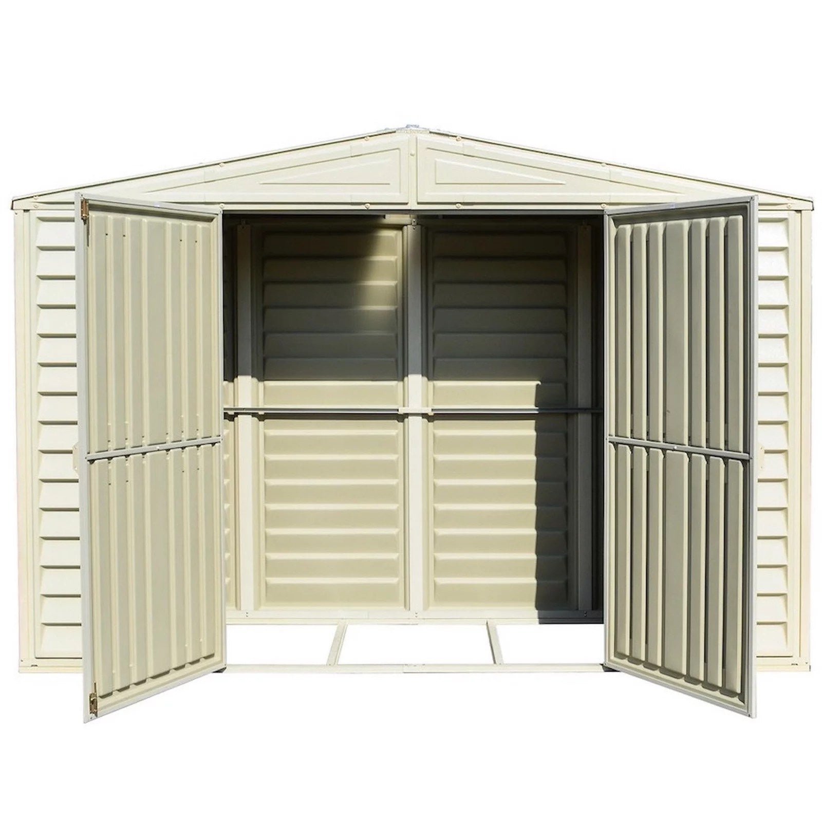 DuraMax SidePro 10.5 x 2.75 ft. Vinyl Storage Shed with Foundation Kit (98001) thumbnail 6