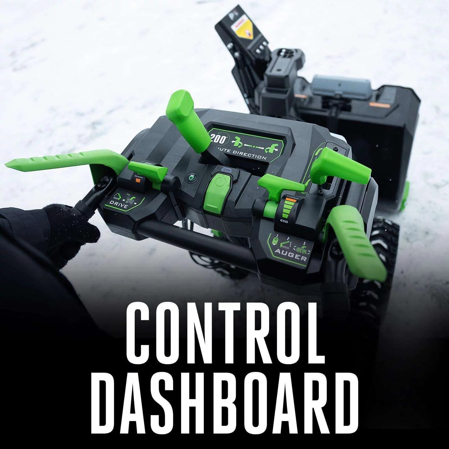 EGO Power+ SNT2405 24-Inch Two-Stage 56V Battery Snow Blower Kit with Two 7.5Ah Batteries and Charger thumbnail 6