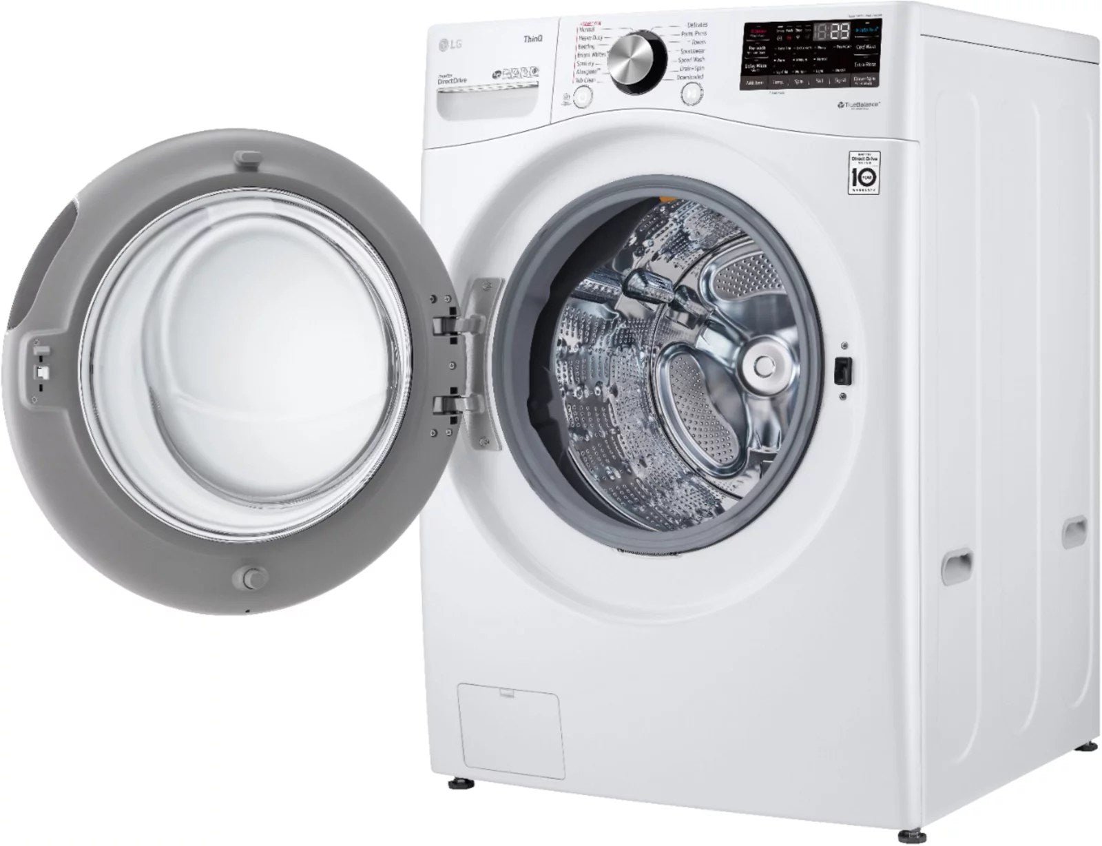 LG WM4200HWA 5.0 cu. ft. Smart Stackable Front-Load Washer with Steam - White thumbnail 14