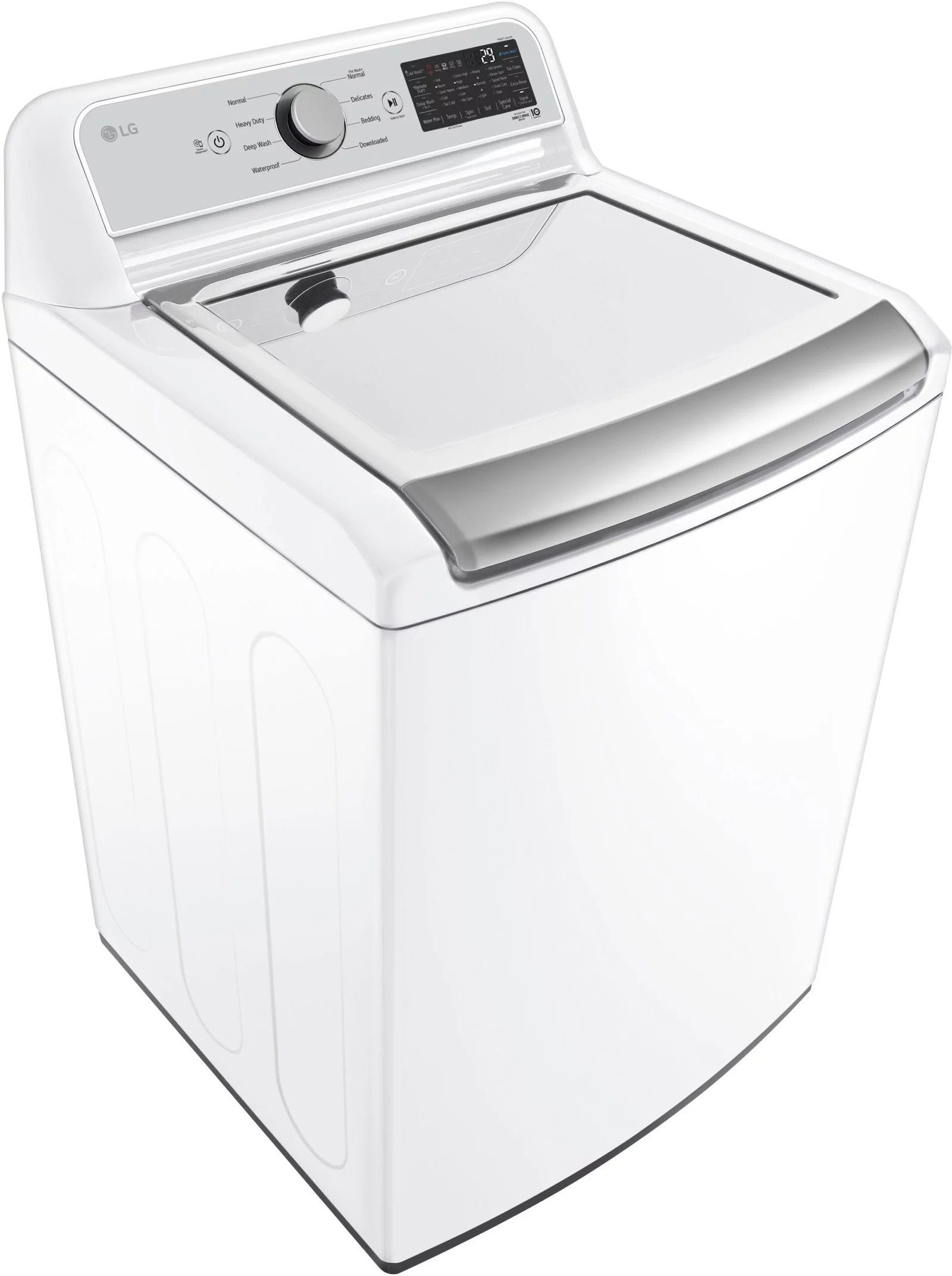 LG WT7400CW 5.5 cu. ft. Smart Top-Load Washer with TurboWash3D - Alpine White thumbnail 11
