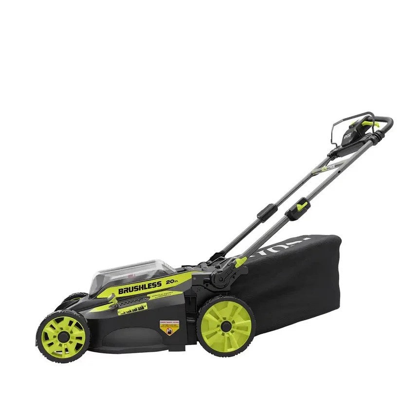 RYOBI 40V Brushless 20 in. Cordless Walk Behind Self-Propelled Lawn Mower with 6.0 Ah Battery & Charger thumbnail 5