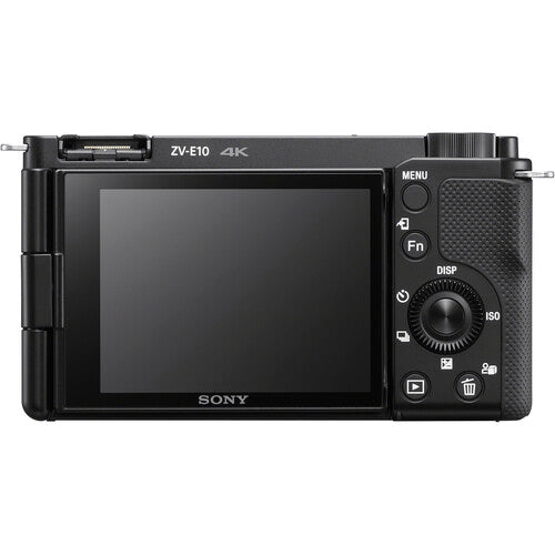 Sony ZV-E10 Mirrorless Camera with 16-50mm Lens, Black thumbnail 3