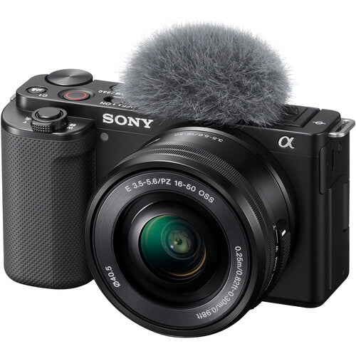 Sony ZV-E10 Mirrorless Camera with 16-50mm Lens, Black thumbnail 5