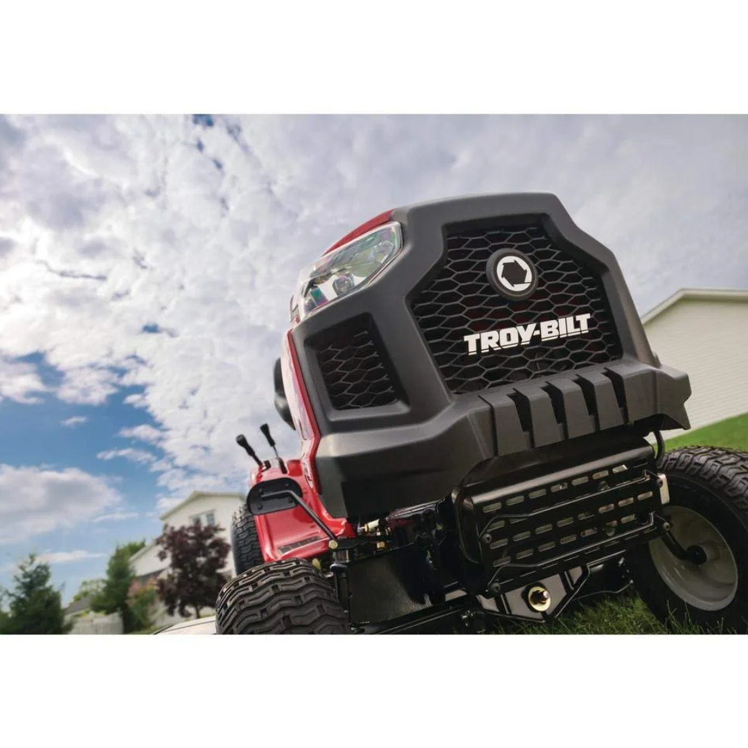 Troy-Bilt Bronco 42-Inch 19 HP Automatic Drive Gas Riding Lawn Tractor thumbnail 5