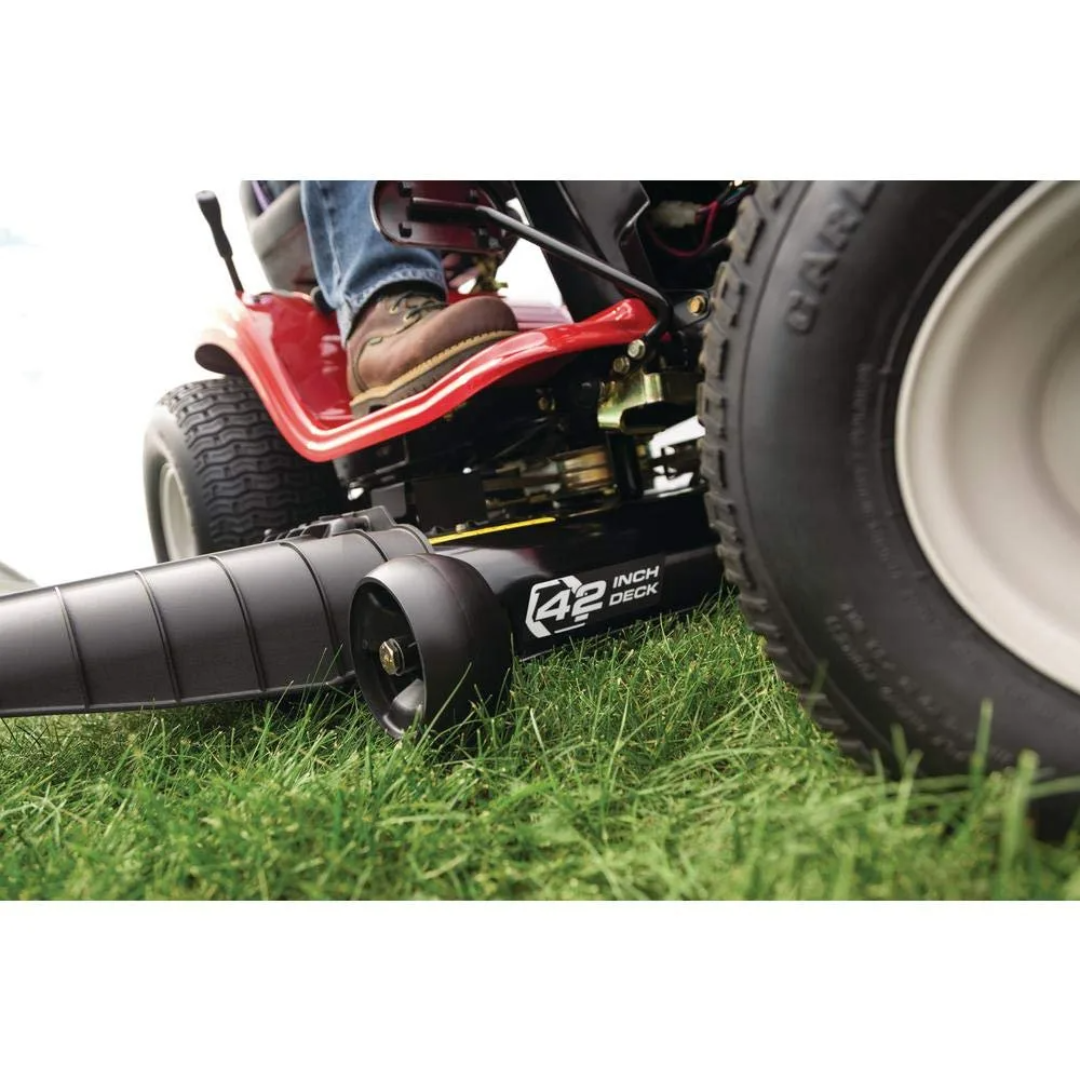 Troy-Bilt Bronco 42-Inch 19 HP Automatic Drive Gas Riding Lawn Tractor thumbnail 4