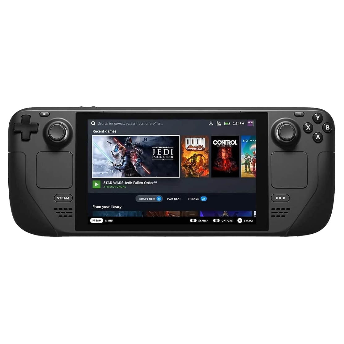Valve Steam Deck 256 GB Handheld Gaming Console - Black - Image 1