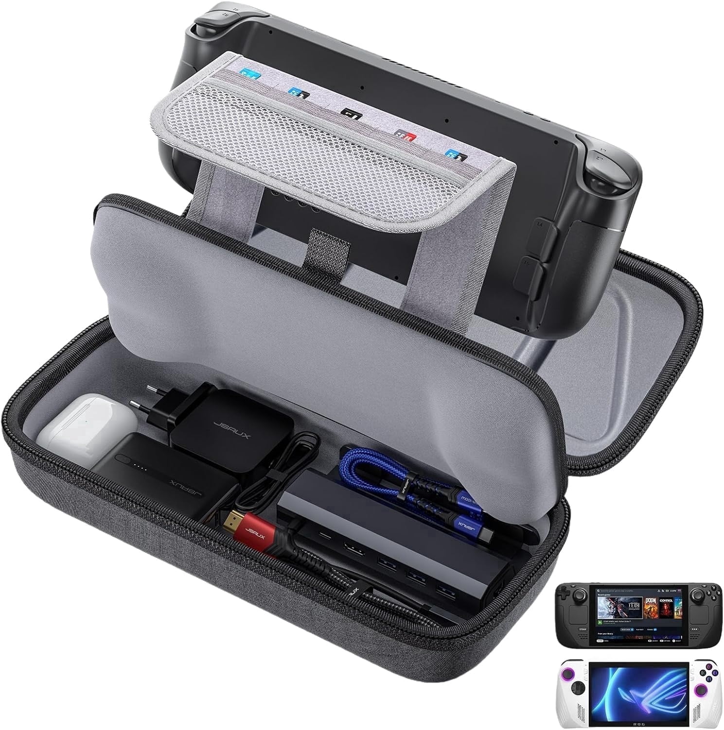 Valve Steam Deck OLED 2 TB Handheld Gaming Console with 256 GB microSD Card - Black thumbnail 5