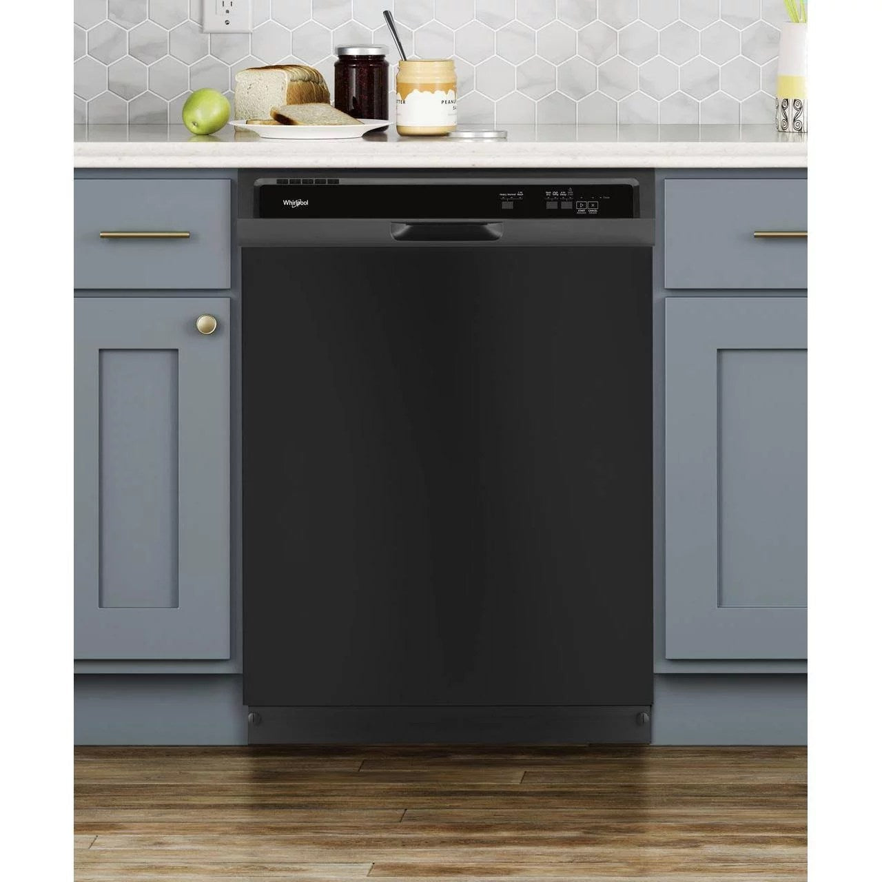 Whirlpool WDF330PAHB 24-Inch Built-In Dishwasher with 1-Hour Wash, Heated Dry and Soil Sensor - Black thumbnail 5